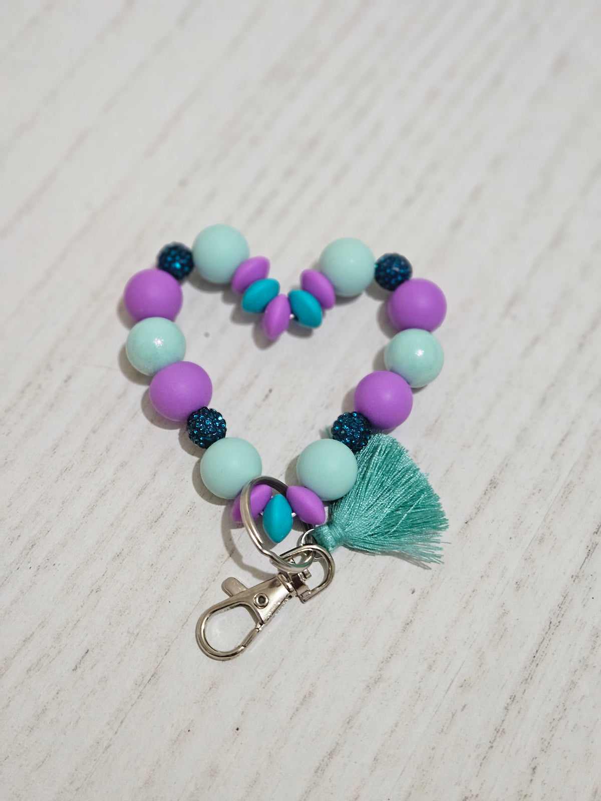 Custom Mini Heart Keychain